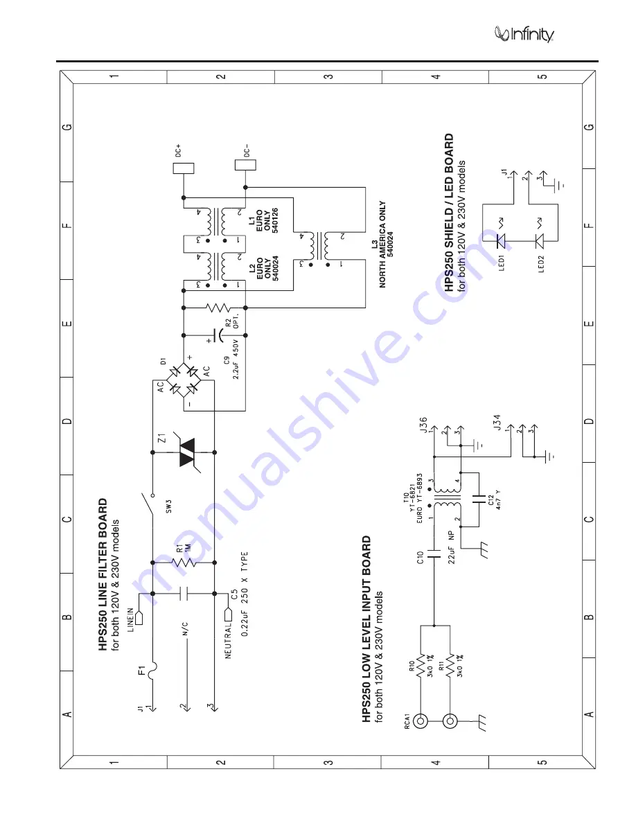 Infinity HPS-250 Скачать руководство пользователя страница 17