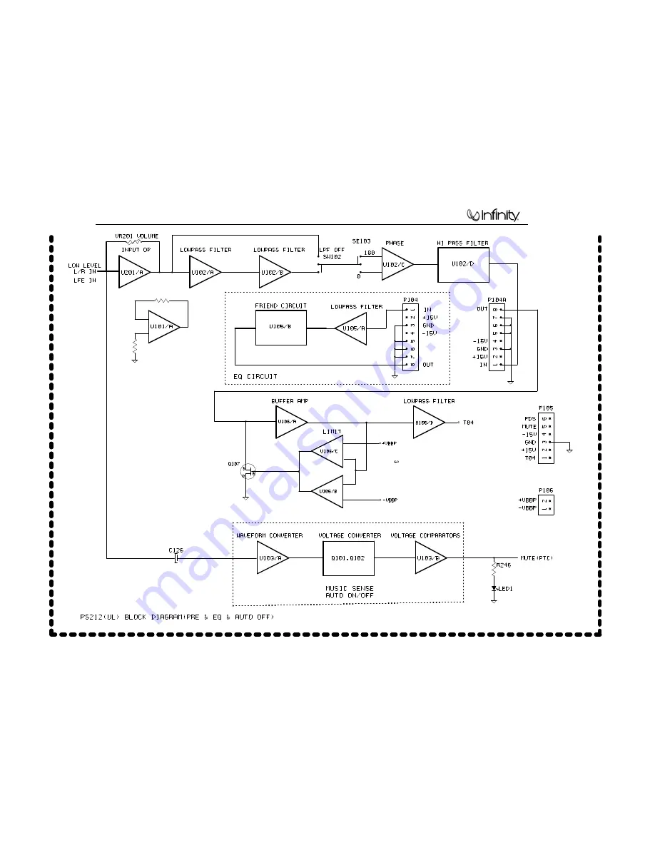 Infinity PS212 Service Manual Download Page 11