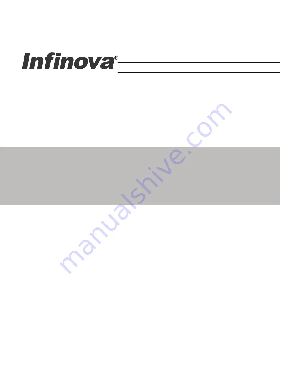 Infinova N3787XA User Manual Download Page 1