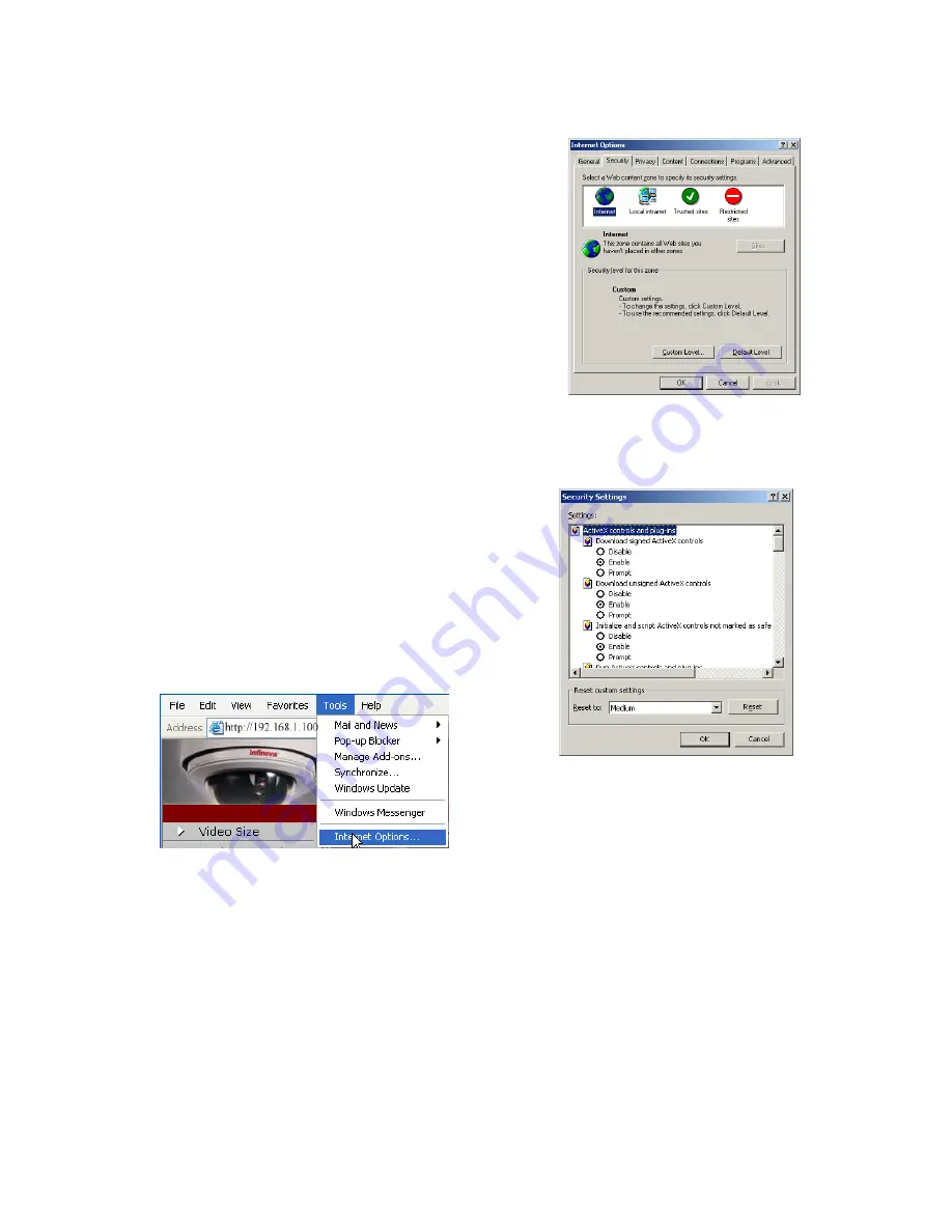 Infinova V1771N series Operation Manual Download Page 9