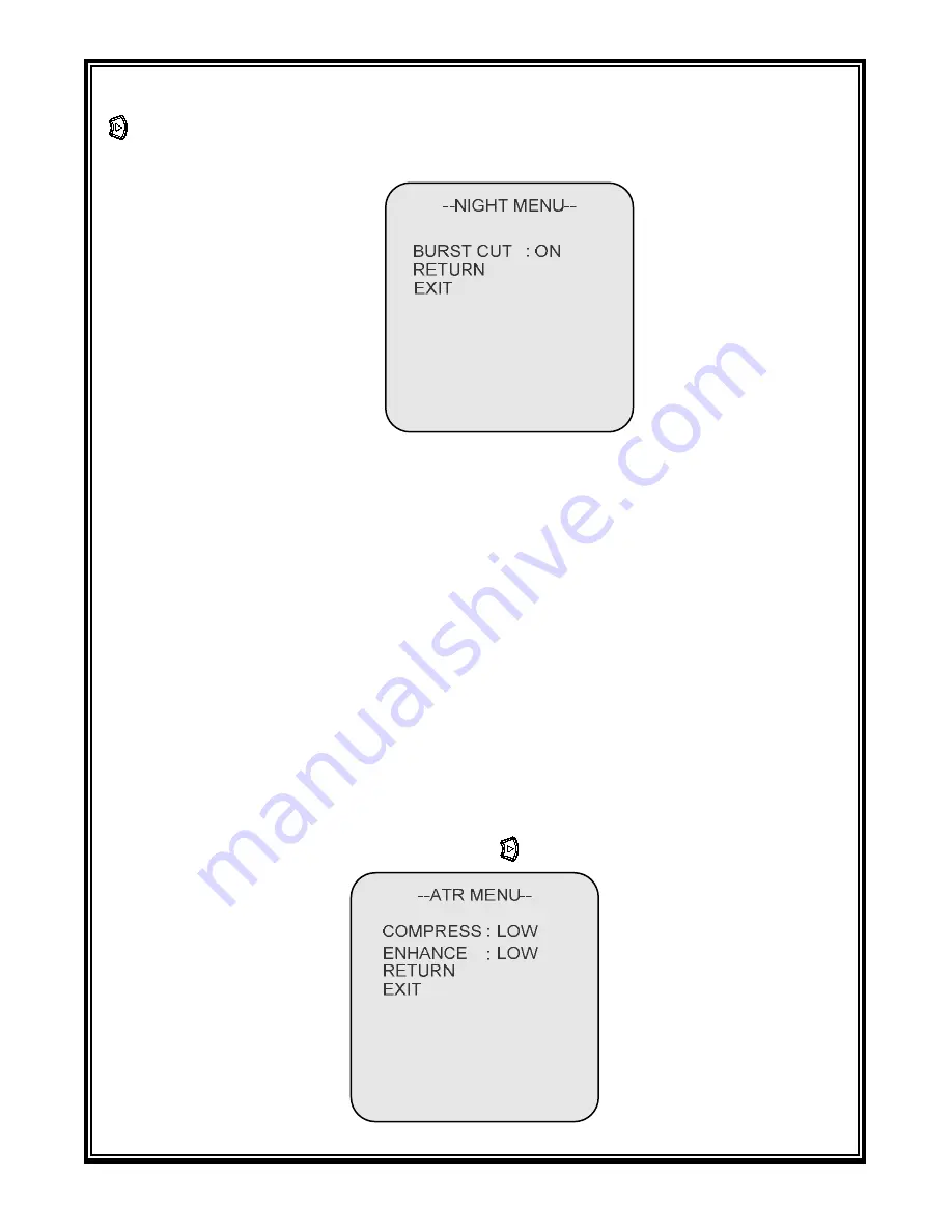 Infinova V5121-A7 Series Instruction Manual Download Page 20