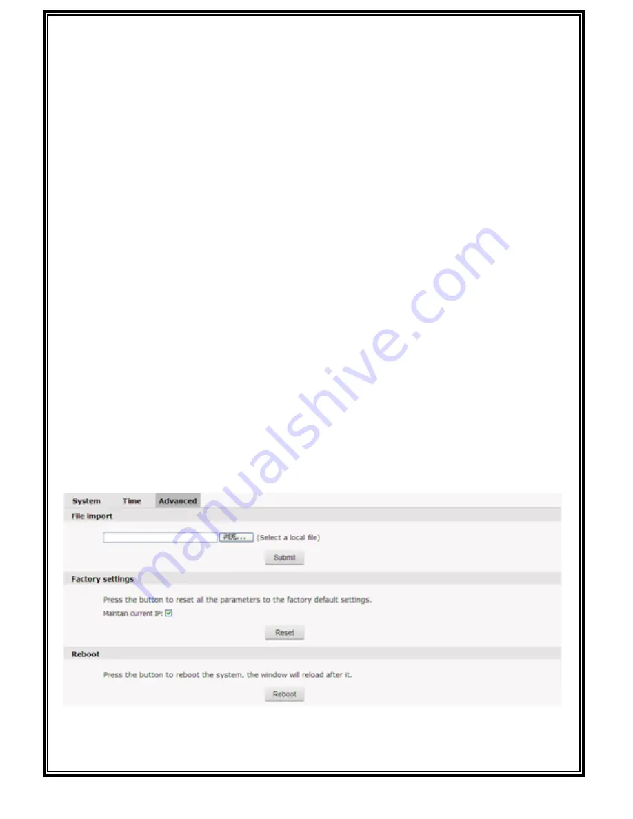 Infinova V6822-T0 Series User Manual Download Page 22