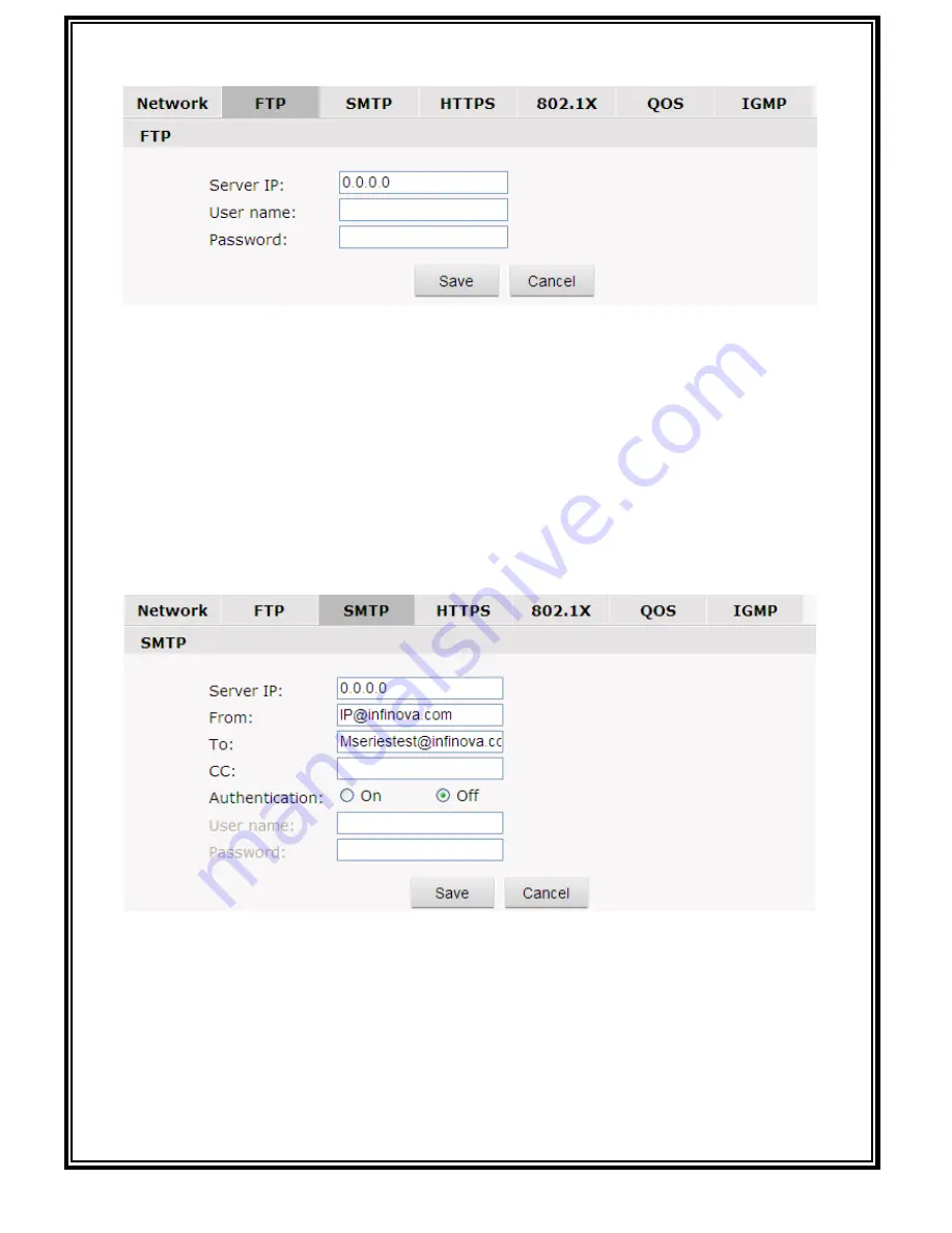 Infinova V6822-T0 Series User Manual Download Page 28