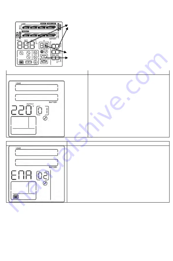 INFOSEC UPS SYSTEM E3 Performance 1100 RT Manual Download Page 42