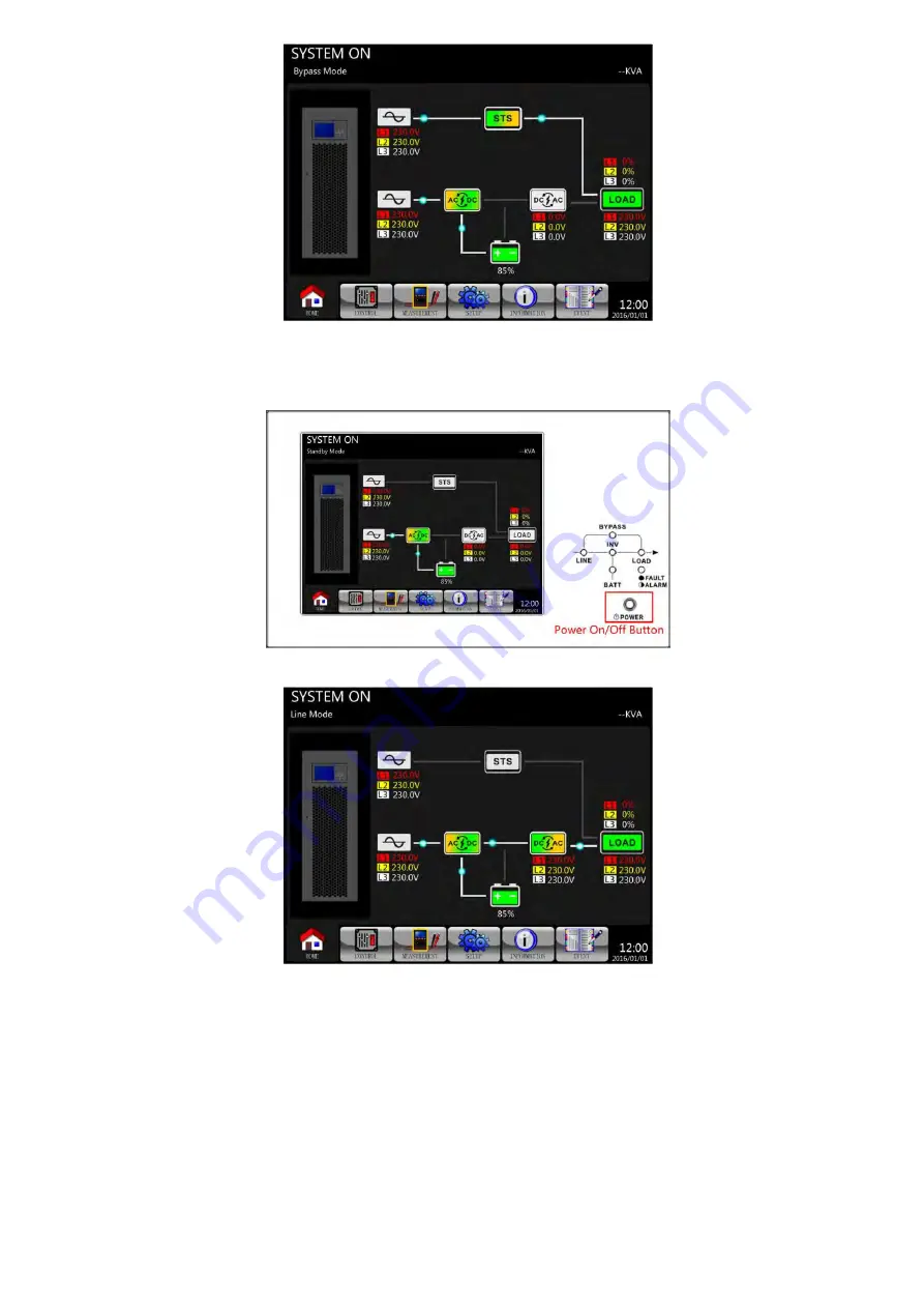 INFOSEC UPS SYSTEM E4 Evolution II + TT Series Скачать руководство пользователя страница 127