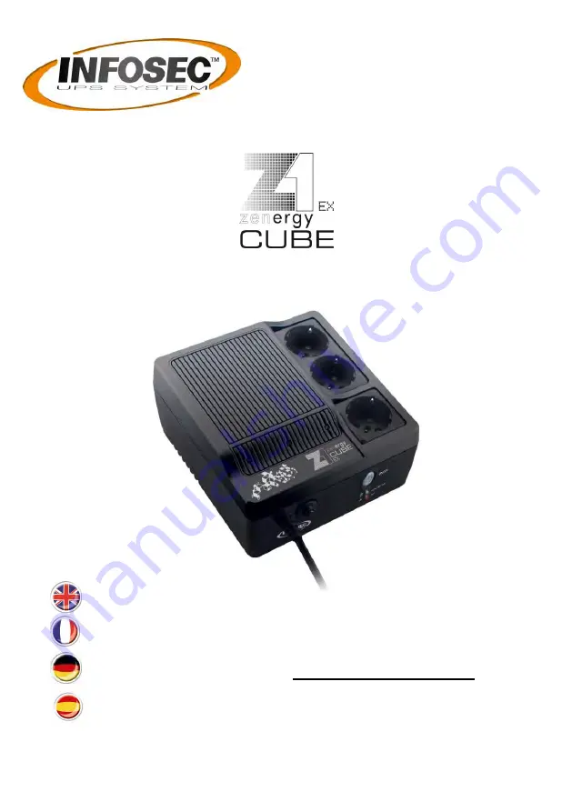 INFOSEC Z1 Zenergy Cube EX User Manual Download Page 1