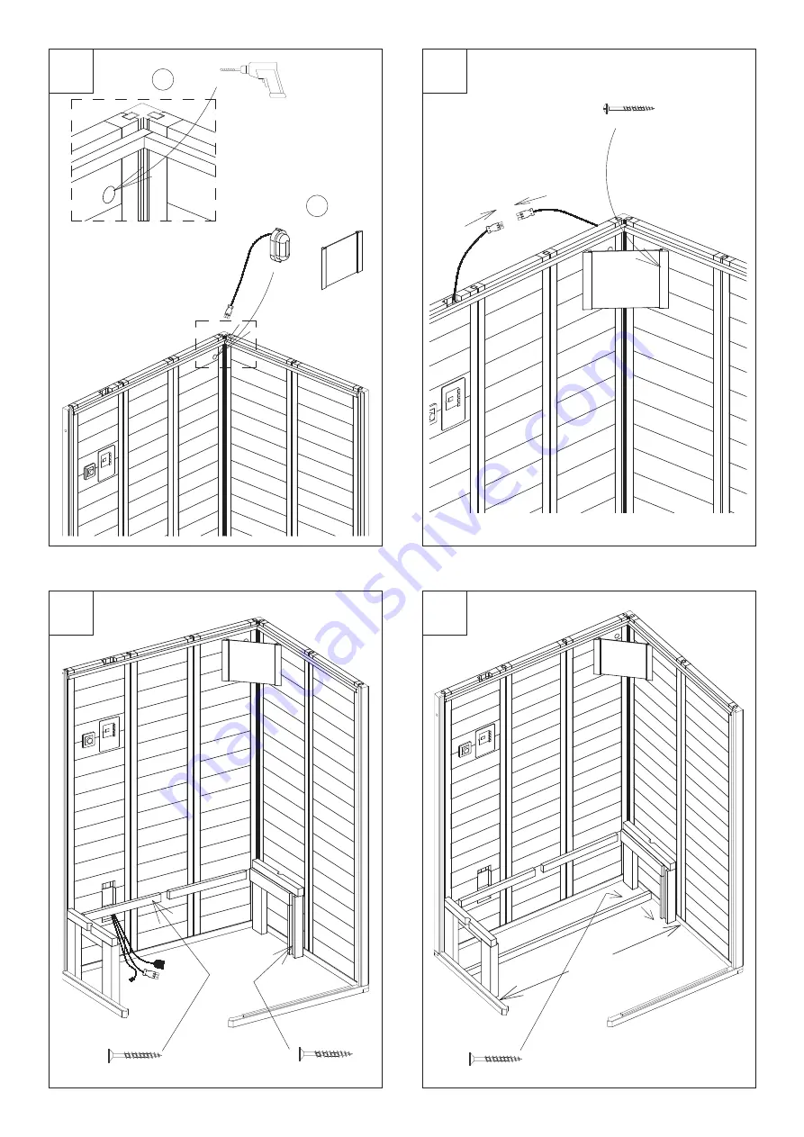 infra world TrioSol Natura 148 Ecke Instructions For Use Manual Download Page 17