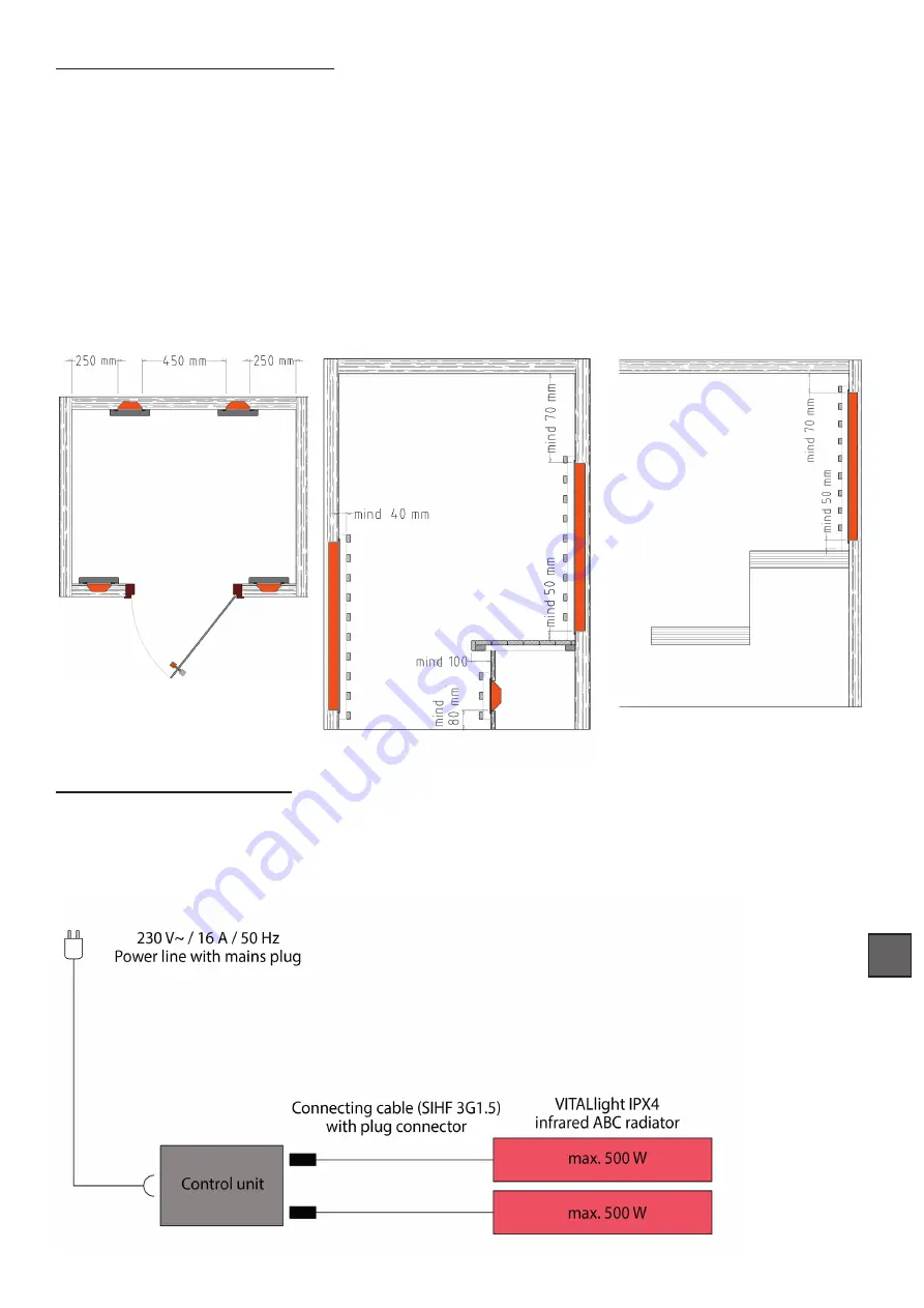 Infraworld VITALlight-IPX4 A6058 Instructions For Assembly And For Use Download Page 7