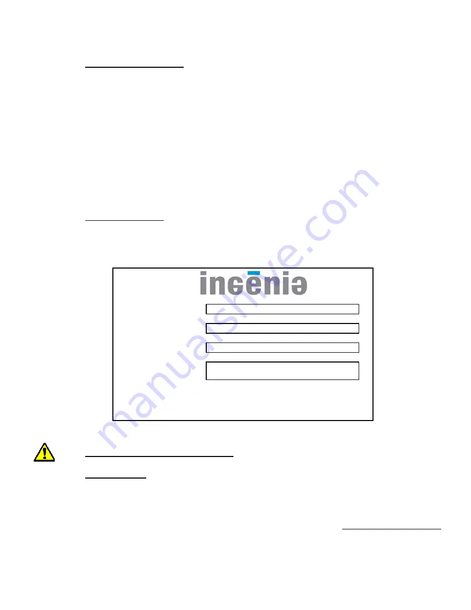 INGENIA CAH Installation, Operation And Maintenance Manual Download Page 3