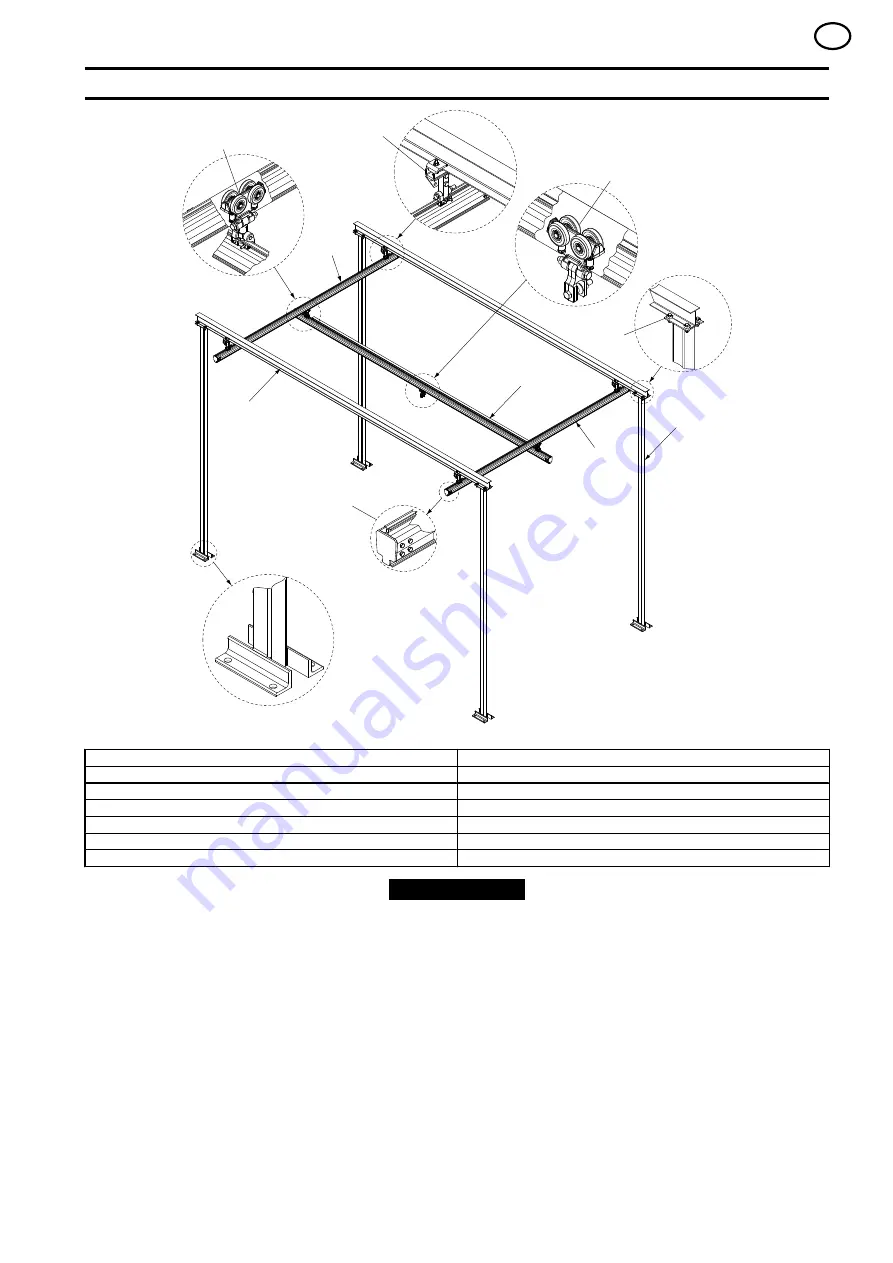 Ingersoll-Rand Free Standing Workstation
Cranes Скачать руководство пользователя страница 31