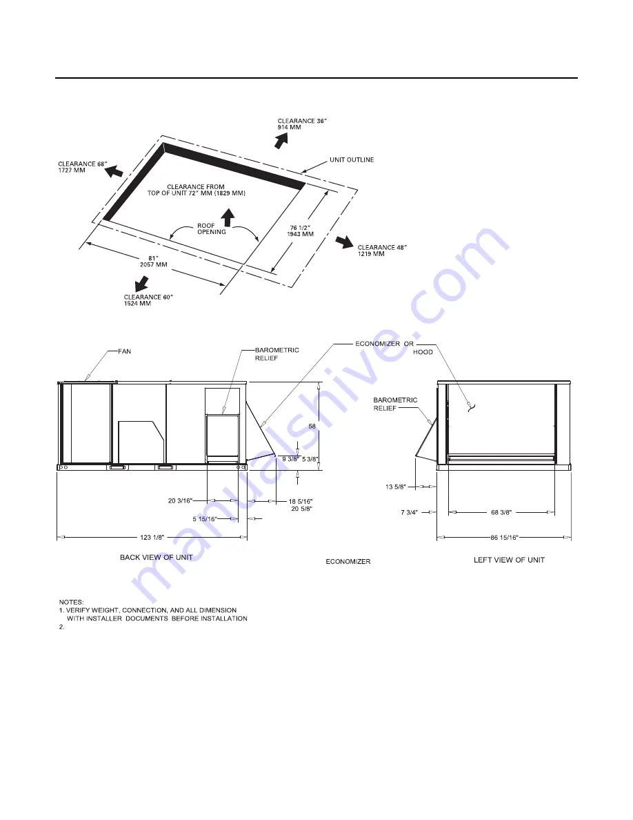 Ingersoll-Rand GAC180-300 Installation, Operation And Maintenance Manual Download Page 13