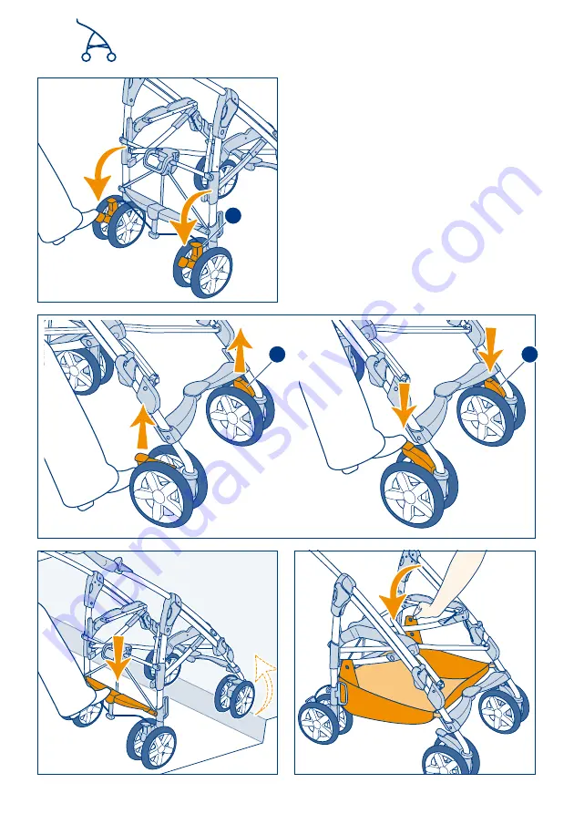 Inglesina otutto pram Instruction Manual Download Page 11