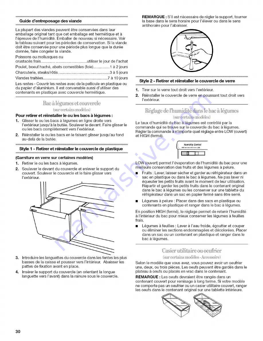 Inglis 2263433 Use & Care Manual Download Page 30