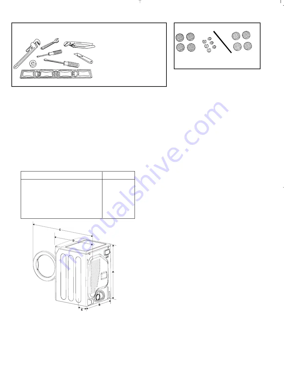 Inglis 7200 series Installation Instructions Manual Download Page 2