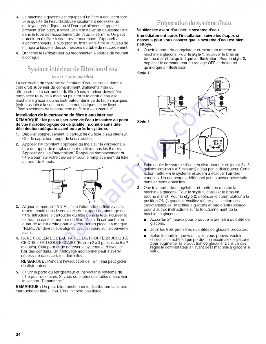 Inglis IHS226303 Скачать руководство пользователя страница 34