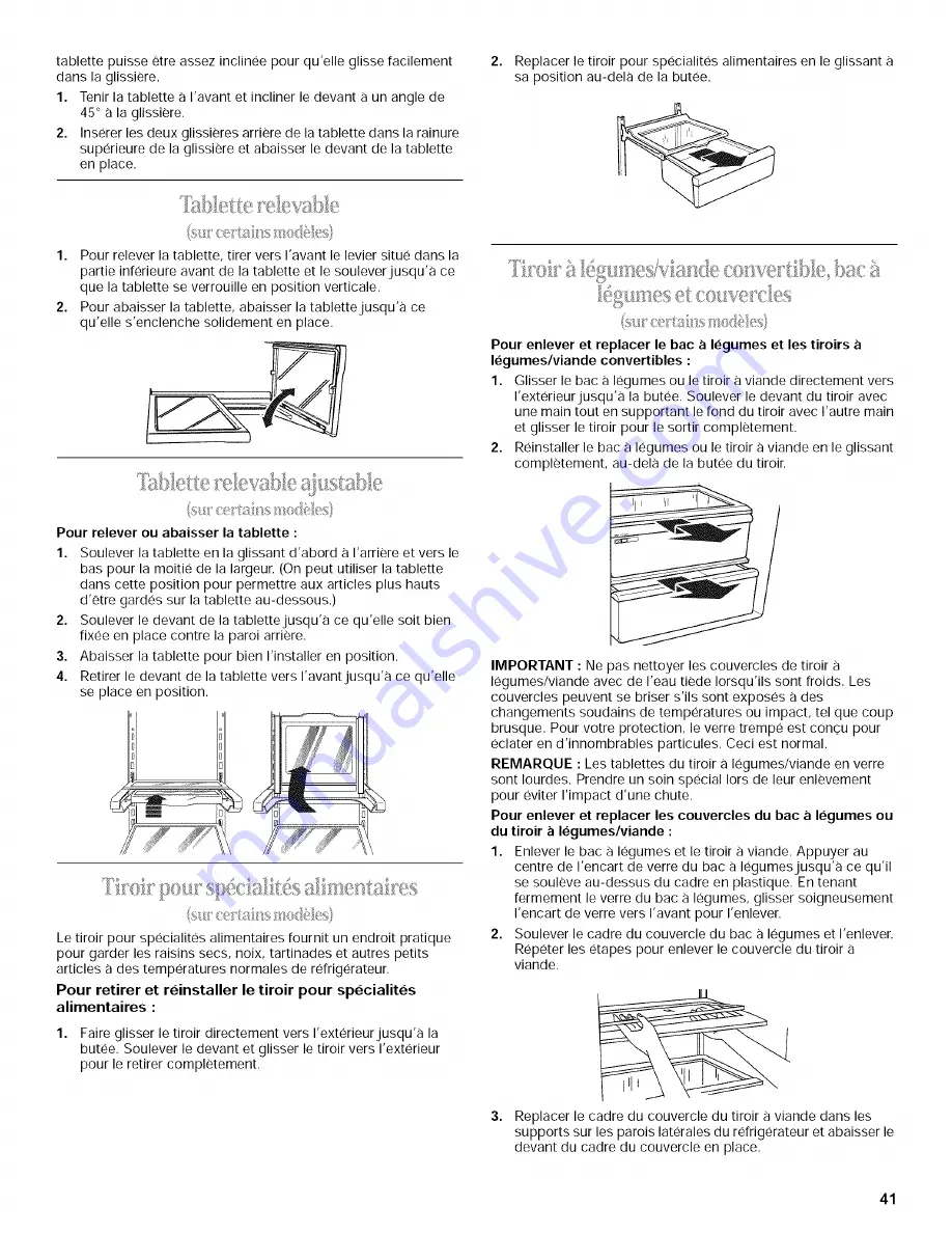 Inglis IHS226303 Скачать руководство пользователя страница 41