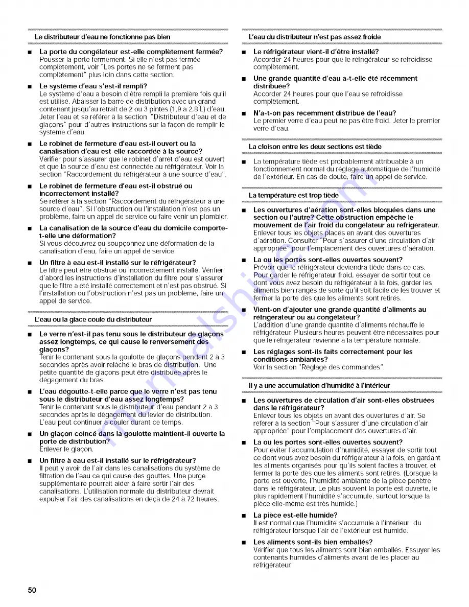 Inglis IHS226303 Скачать руководство пользователя страница 50