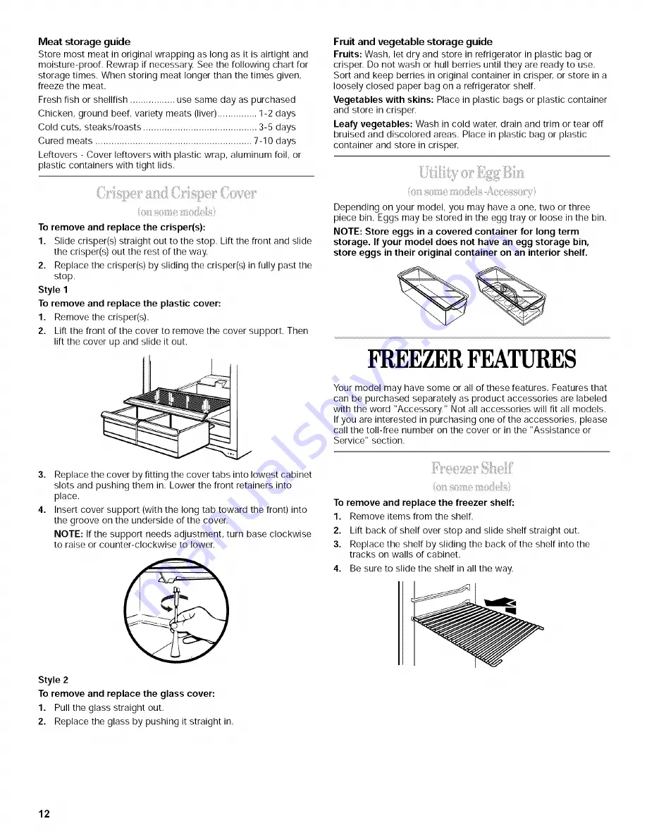 Inglis IJT181300 Use & Care Manual Download Page 12