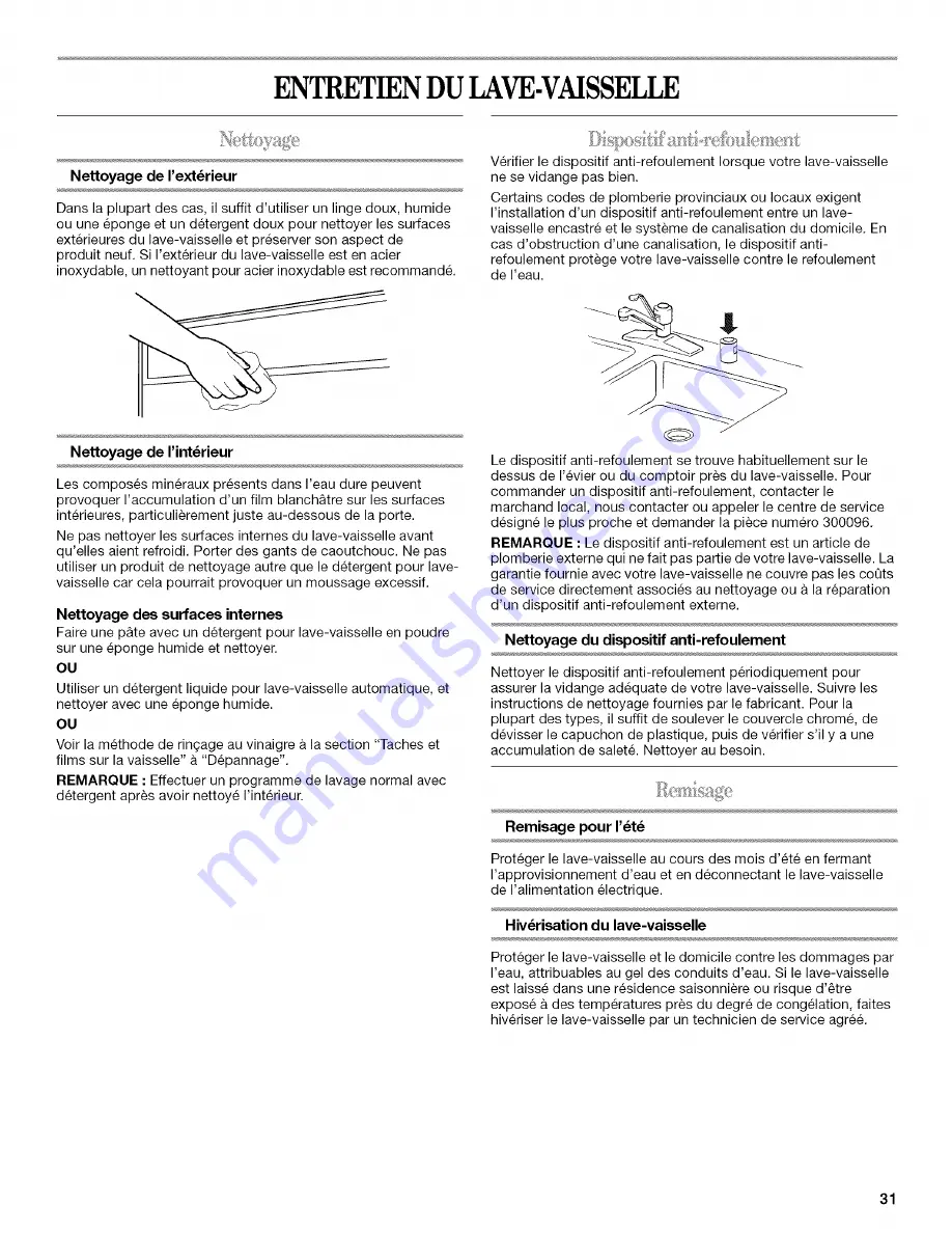 Inglis IPU5846 Скачать руководство пользователя страница 31