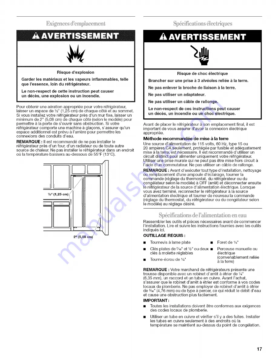 Inglis IRQ226301 Use & Care Manual Download Page 17