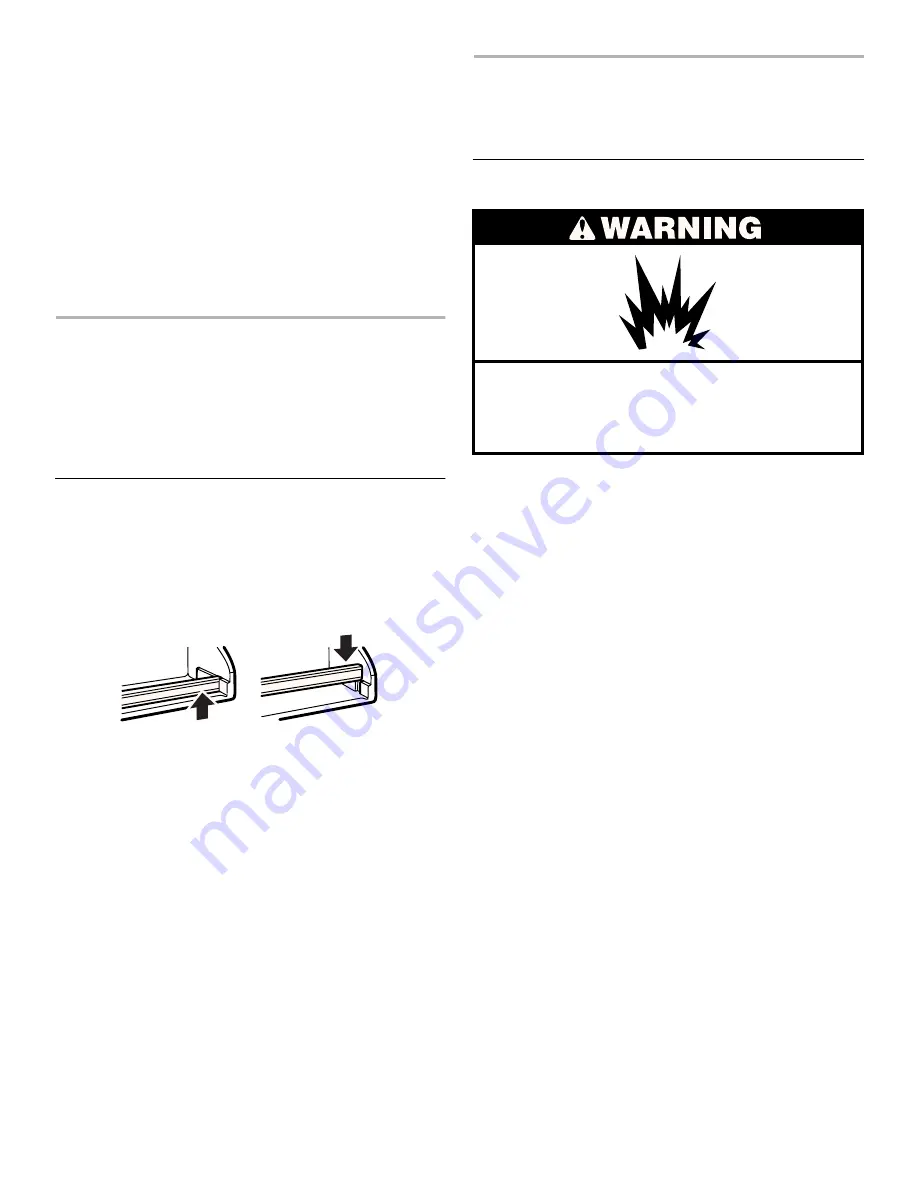 Inglis TOP-MOUNT REFRIGERATOR Use & Care Manual Download Page 13