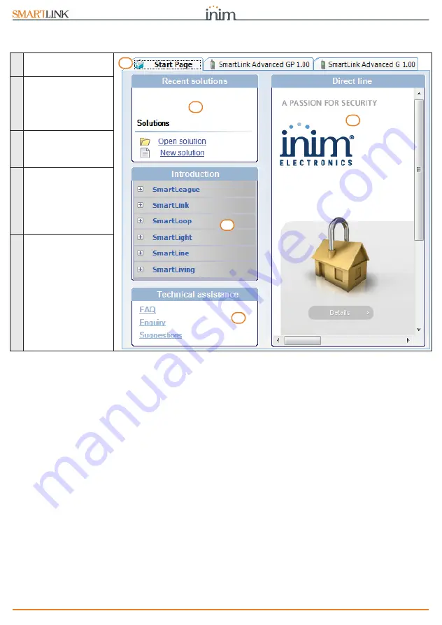 INIM Electronics SmartLink Advanced Installation And Programming Manual Download Page 28