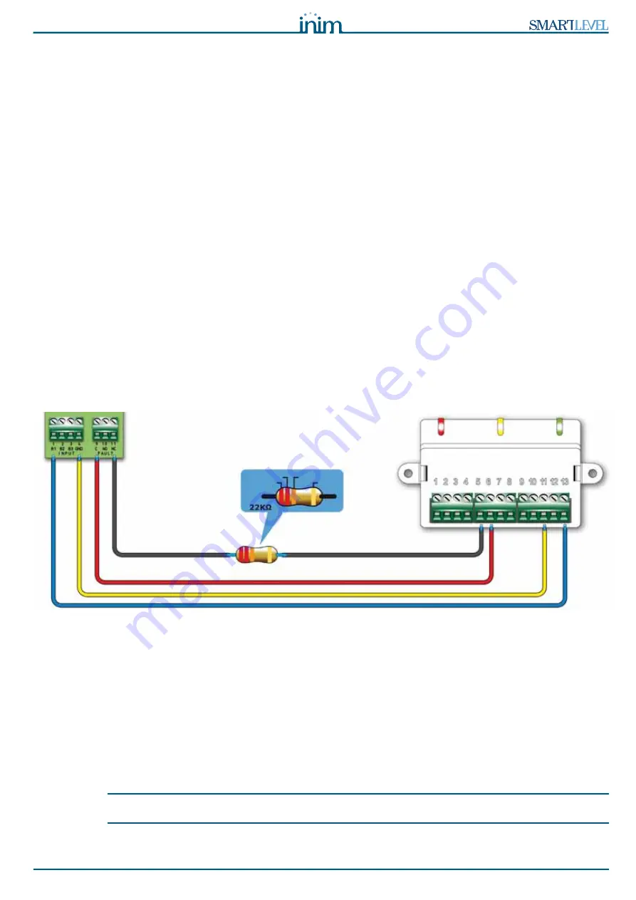 INIM SmartLevel SPS24060G Installation And Programming Manual Download Page 13