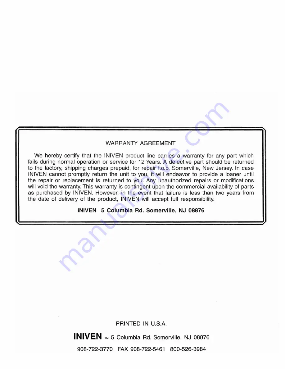 Iniven IP-40 Instruction Manual Download Page 10