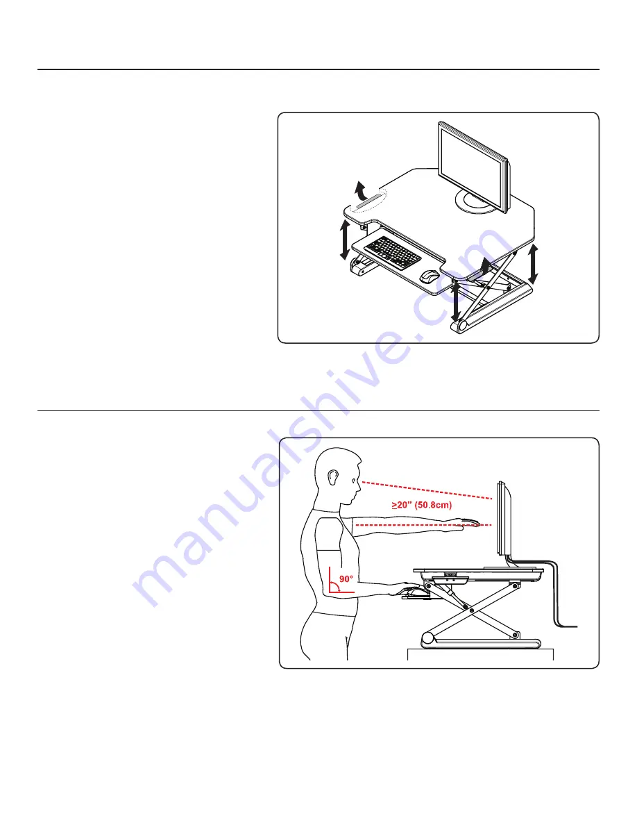 INMOVEMENT STANDING DESK CORNER Operation Manual Download Page 7