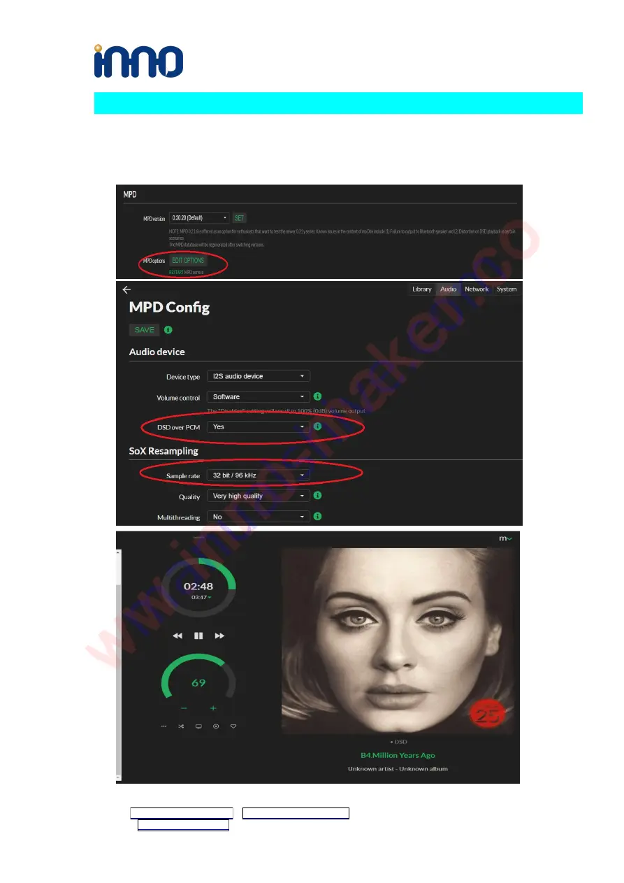 Innomaker HIFI DAC HAT User Manual Download Page 21