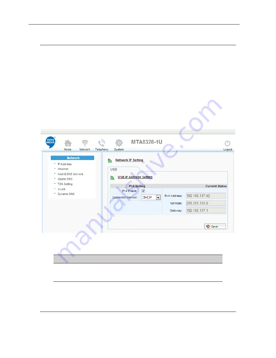 InnoMedia MTA8328-1U Administrator'S Manual Download Page 10