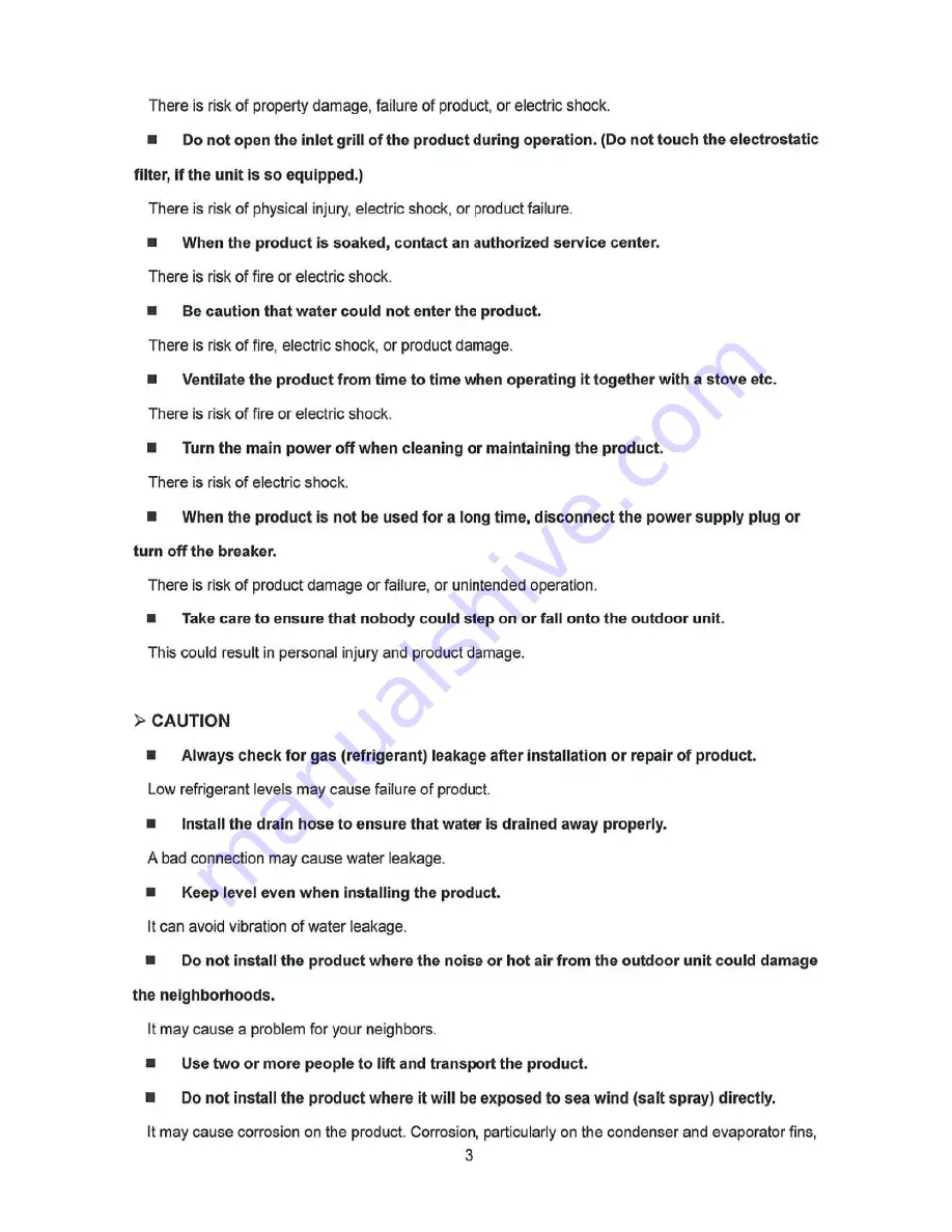 innovair IN312C2V31 Service Manual Download Page 5