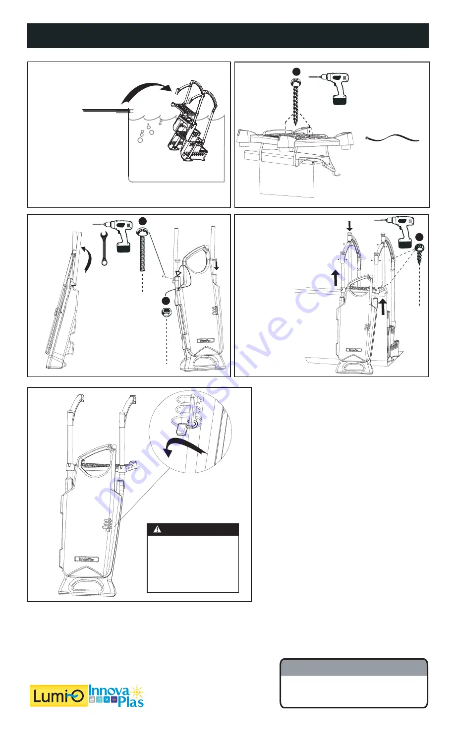 INNOVAPLAS BILTMOR 5050 WITH SELF-LATCHING 9600 Скачать руководство пользователя страница 3