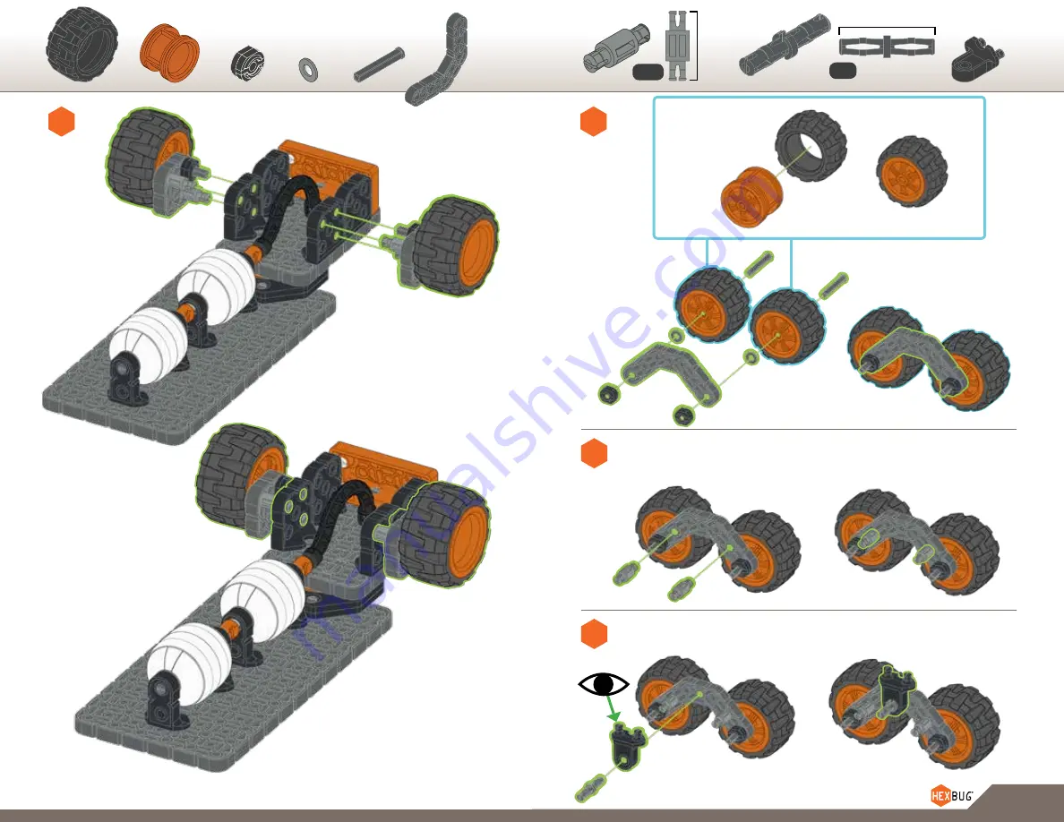 Innovation First HEXBUG VEX ROBOTICS MOBILE LAB 406-6106 Скачать руководство пользователя страница 8