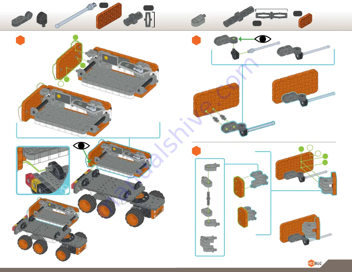 Innovation First HEXBUG VEX ROBOTICS MOBILE LAB 406-6106 Скачать руководство пользователя страница 16