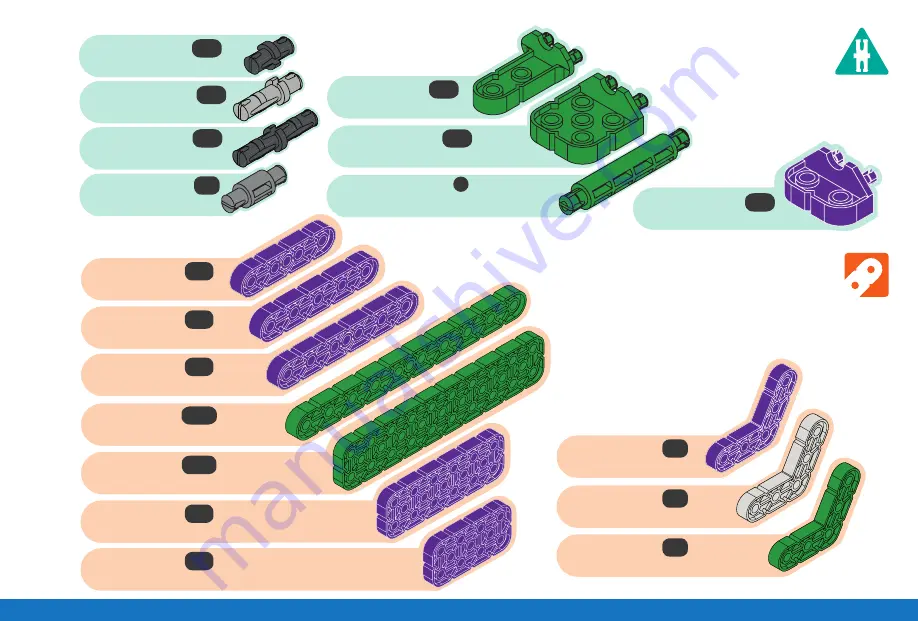 Innovation First VEX IQ Mia Build Instructions Download Page 5