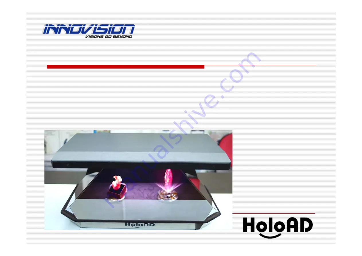 Innovision HoloAD DS3 Duke Operation Instruction Manual Download Page 3