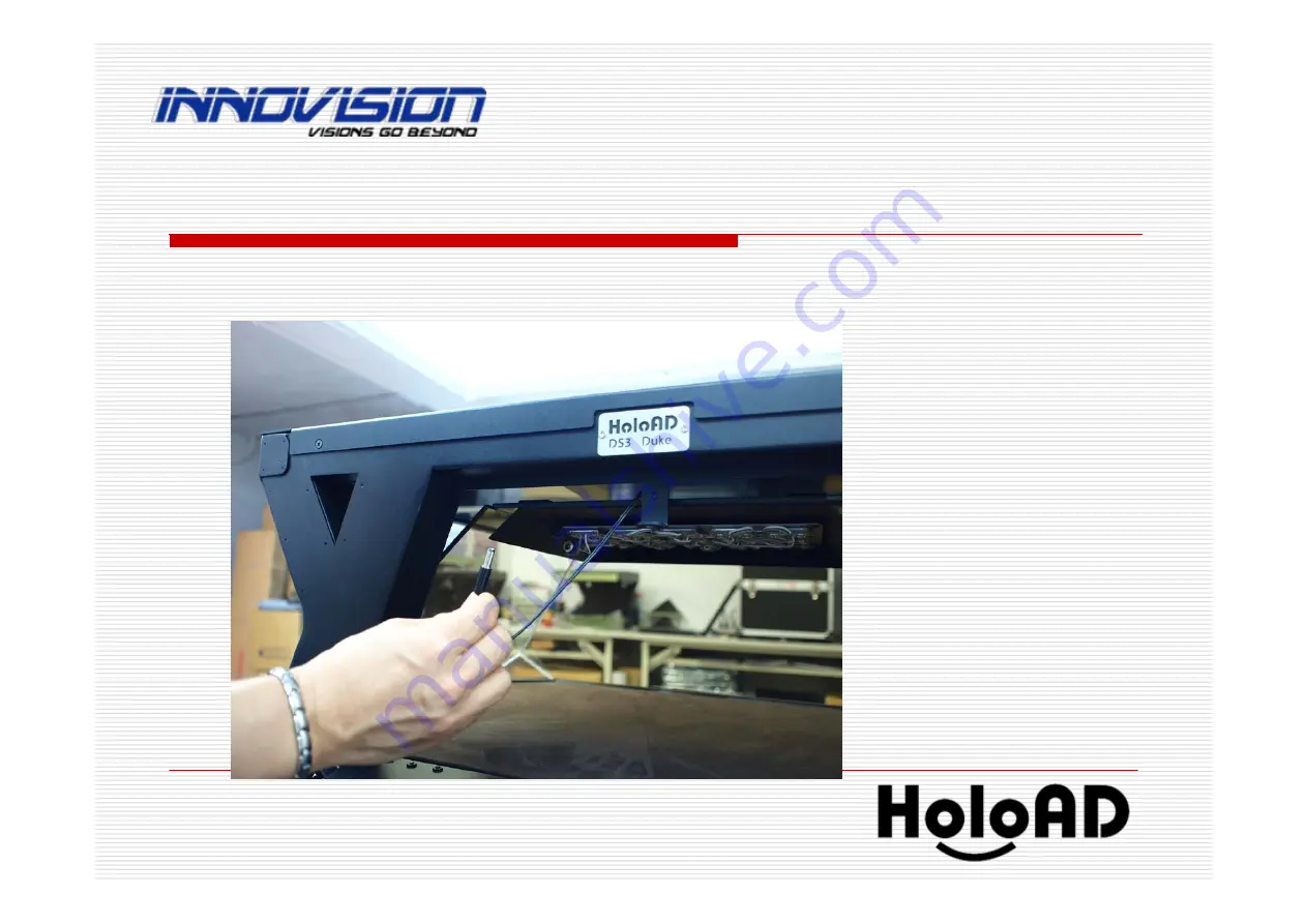 Innovision HoloAD DS3 Duke Operation Instruction Manual Download Page 6