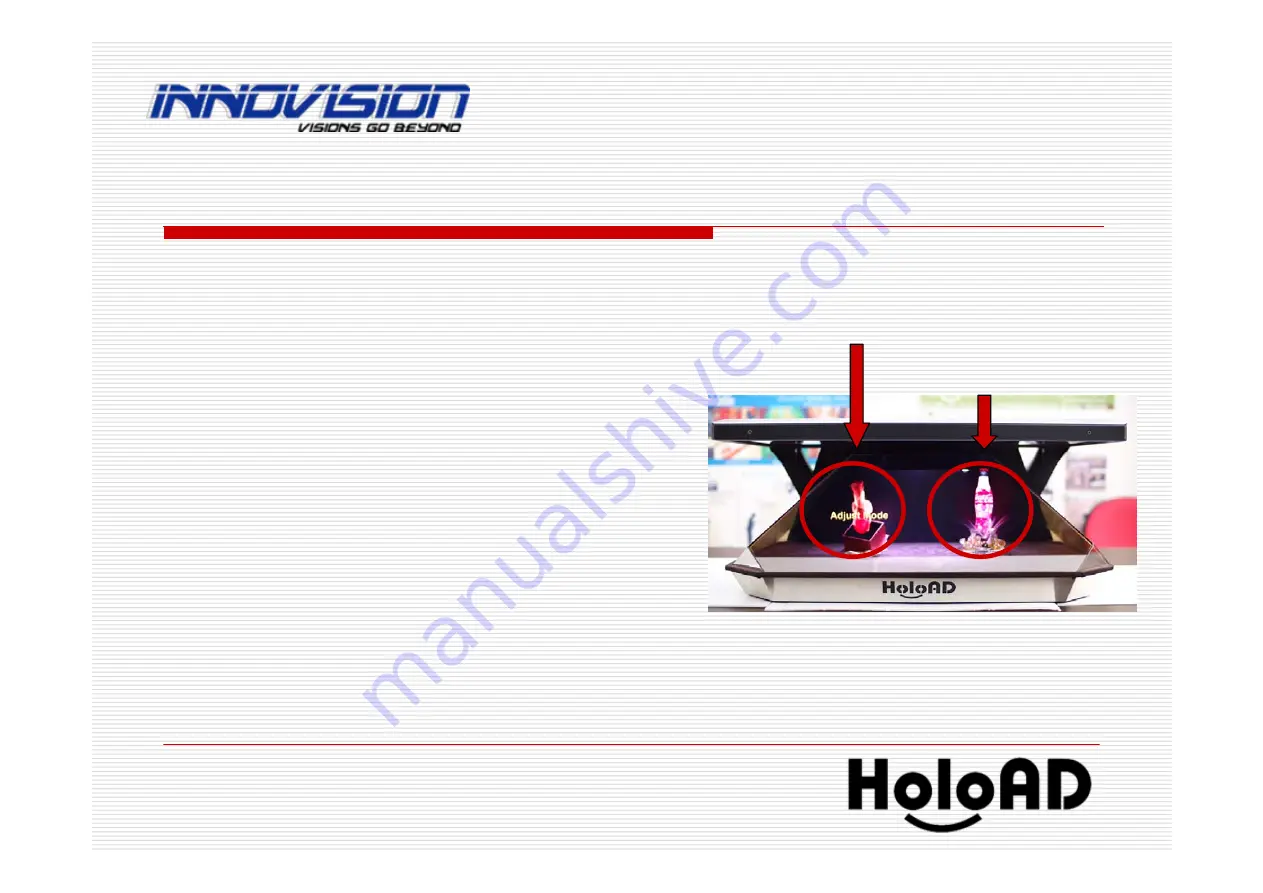 Innovision HoloAD DS3 Duke Operation Instruction Manual Download Page 10