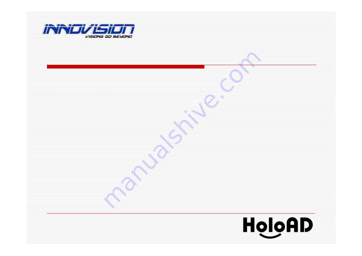 Innovision HoloAD DS3 Duke Operation Instruction Manual Download Page 17