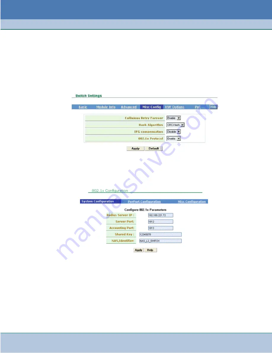 Innovx )DVW6ZLWFK#57 Installation & Operation Manual Download Page 58