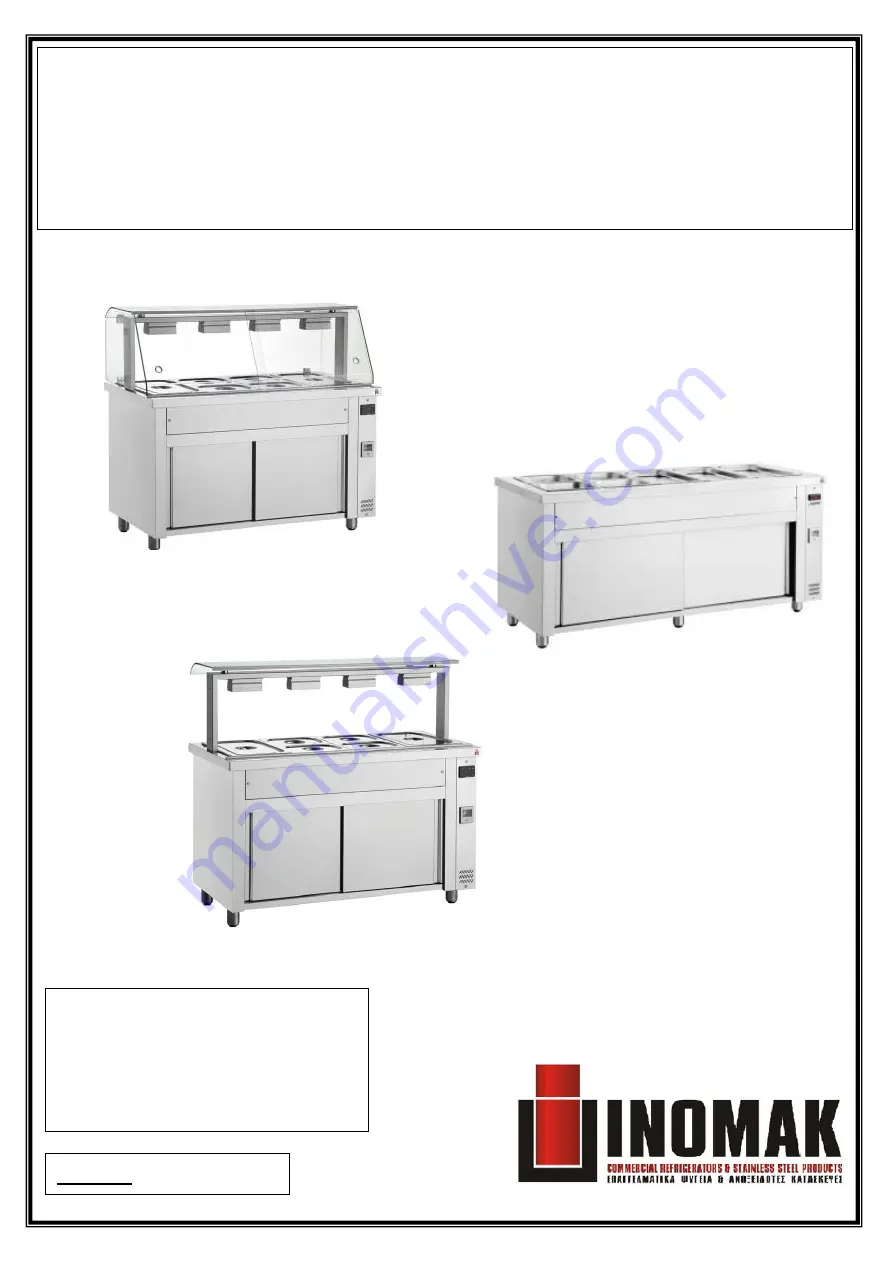 Inomak MDV711 Operating Instructions Manual Download Page 1