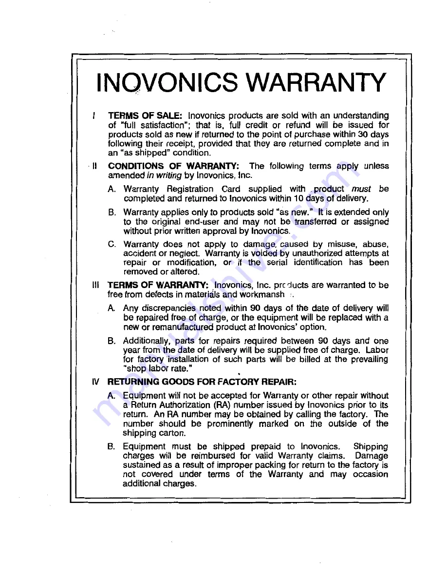 Inovonics 530 Скачать руководство пользователя страница 47