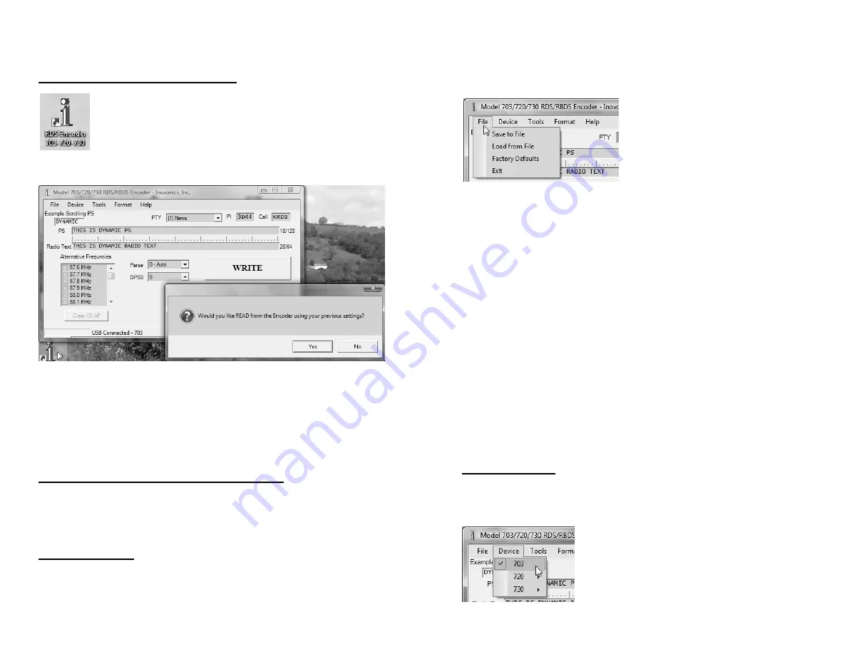 Inovonics INOmini 703 Operating And Maintenance Instruction Manual Download Page 9