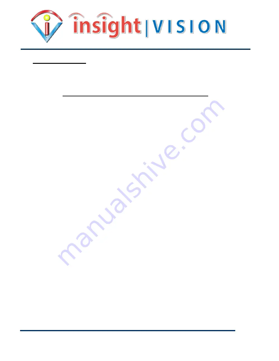 Insight Vision Digital Xpress D2 Owner'S Manual Download Page 4