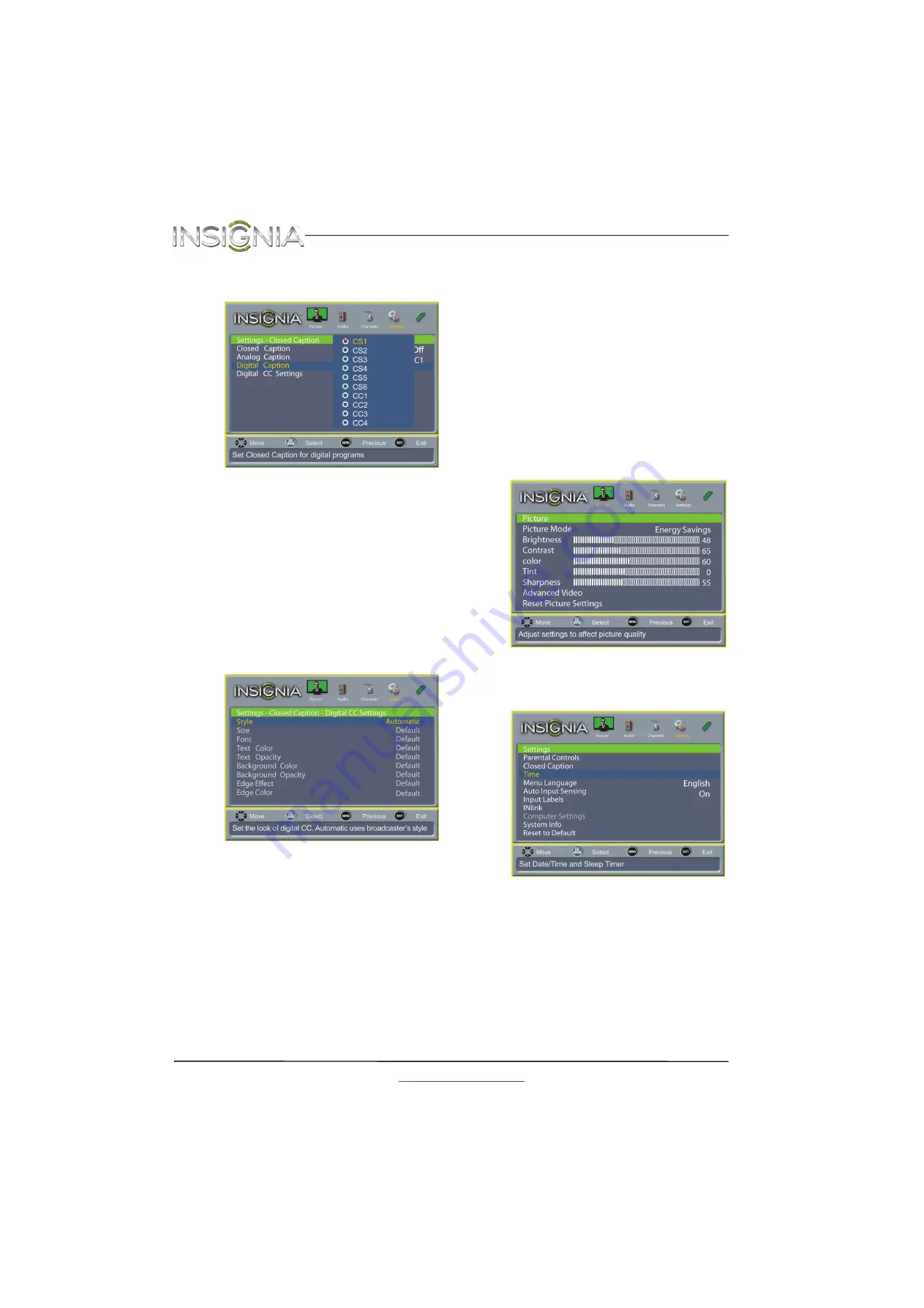 Insignia NS-19E310A13 (Spanish) Guía Del Usuario Download Page 46