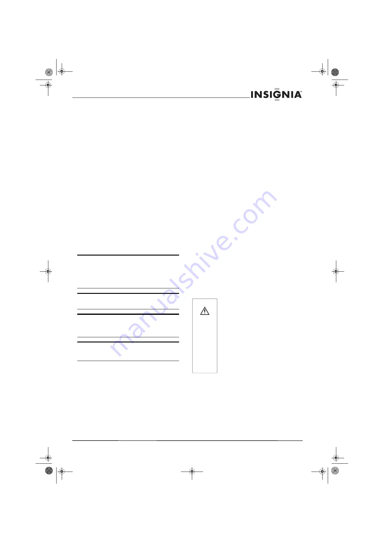 Insignia NS-30HTV User Manual Download Page 5