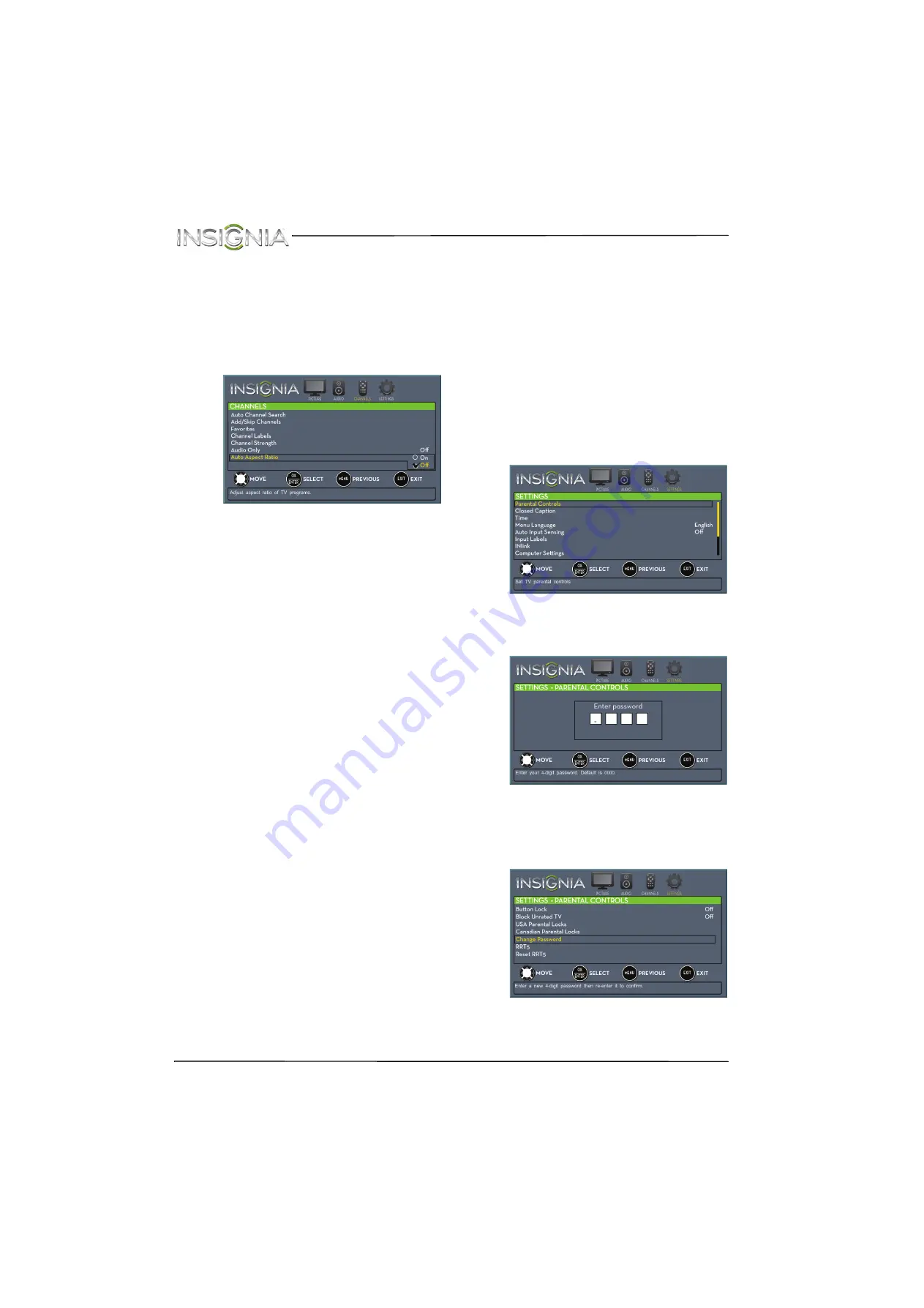 Insignia NS-39L400NA14 Скачать руководство пользователя страница 50