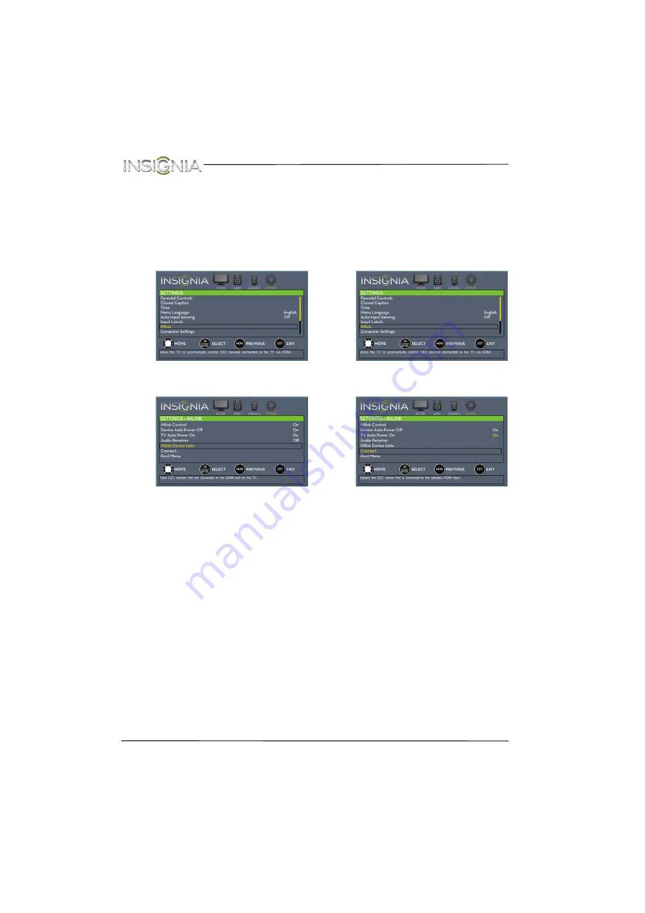 Insignia NS-39L400NA14 User Manual Download Page 62