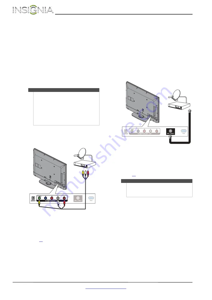 Insignia NS-42L260A13A Скачать руководство пользователя страница 18